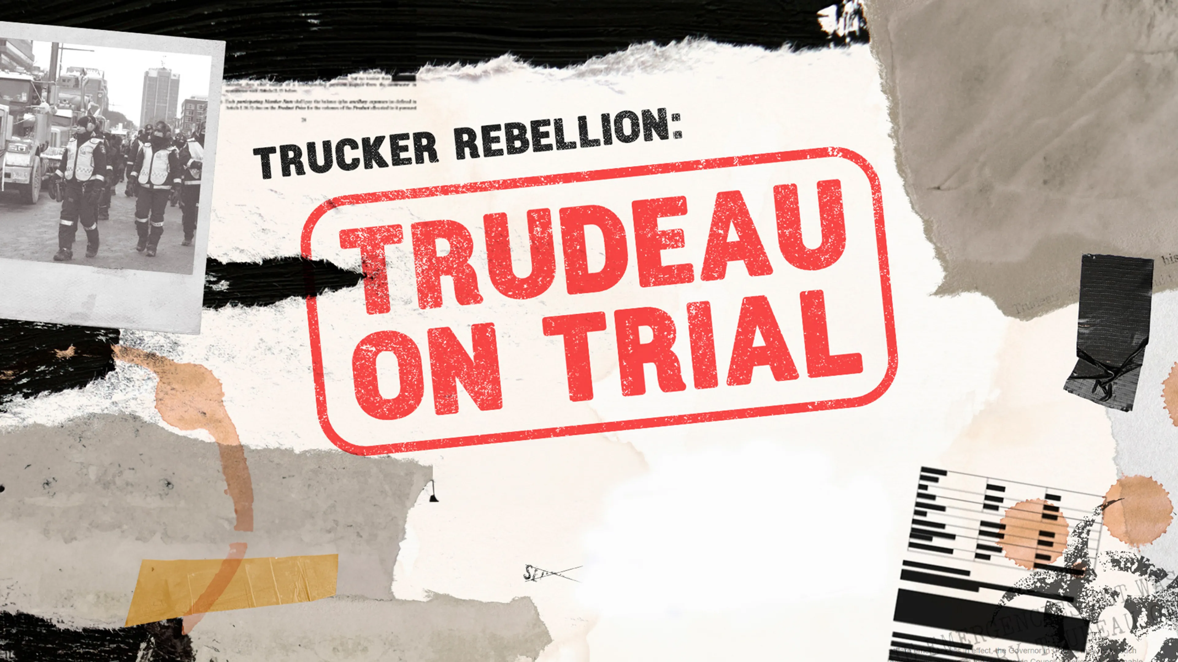 Trucker Rebellion: Trudeau on Trial poster